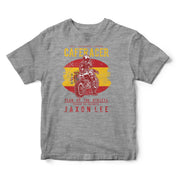 JL Tear up the Streets Spain Cafe Racer Motorbike - T-shirt