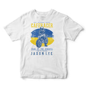 JL Tear up the Streets Ukraine Cafe Racer Motorbike - T-shirt