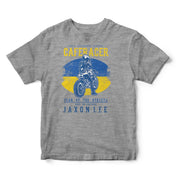 JL Tear up the Streets Ukraine Cafe Racer Motorbike - T-shirt
