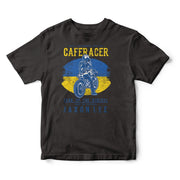 JL Tear up the Streets Ukraine Cafe Racer Motorbike - T-shirt