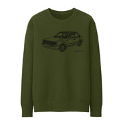 JL Illustration For A Vauxhall Astra GTE MK1 Fan Jumper