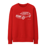 JL Illustration For A Vauxhall Astra GTE MK1 Fan Jumper