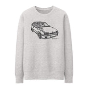 JL Illustration For A Vauxhall Astra MK2 GTE Fan Jumper