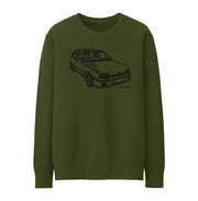 JL Illustration For A Vauxhall Astra MK2 GTE Fan Jumper