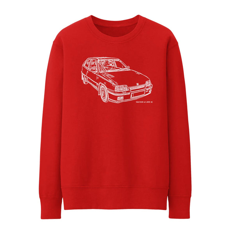 JL Illustration For A Vauxhall Astra MK2 GTE Fan Jumper