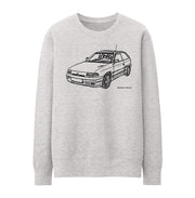 JL Illustration For A Vauxhall Astra MK3 GSI Fan Jumper