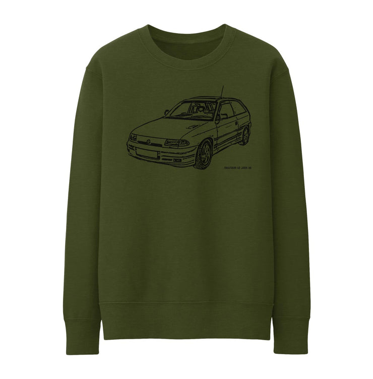 JL Illustration For A Vauxhall Astra MK3 GSI Fan Jumper