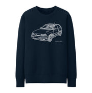 JL Illustration For A Vauxhall Astra MK3 GSI Fan Jumper