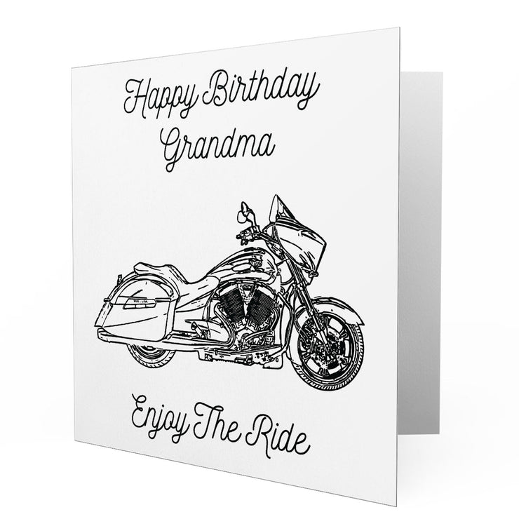 Jaxon Lee - Birthday Card for a Victory Cross Country Motorbike fan