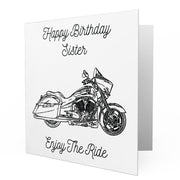 Jaxon Lee - Birthday Card for a Victory Cross Country Motorbike fan