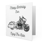 Jaxon Lee - Birthday Card for a Victory Cross Country Motorbike fan