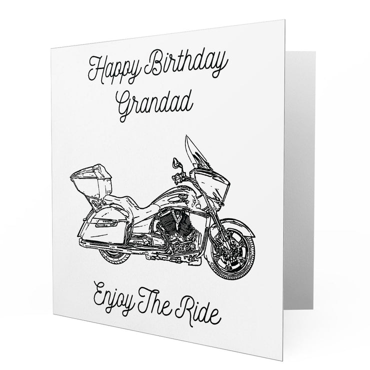 Jaxon Lee - Birthday Card for a Victory Cross Country Tour Motorbike fan