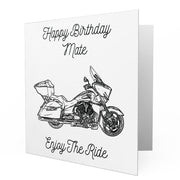 Jaxon Lee - Birthday Card for a Victory Cross Country Tour Motorbike fan