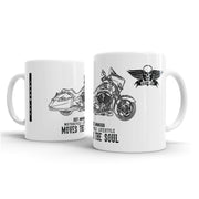 JL Illustration For A Victory Cross Country Motorbike Fan – Gift Mug