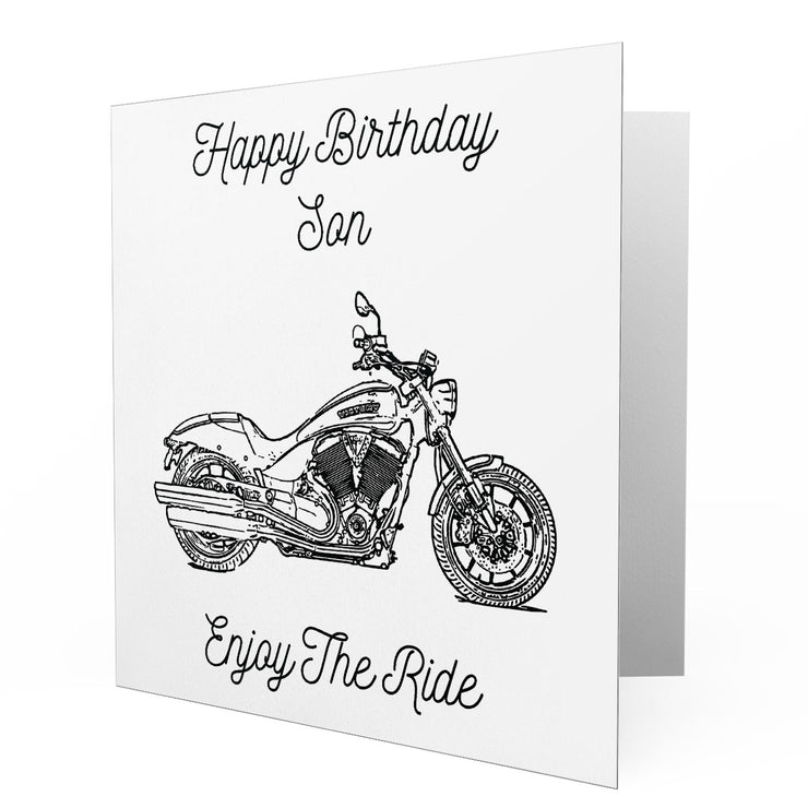 Jaxon Lee - Birthday Card for a Victory Hammer S Motorbike fan