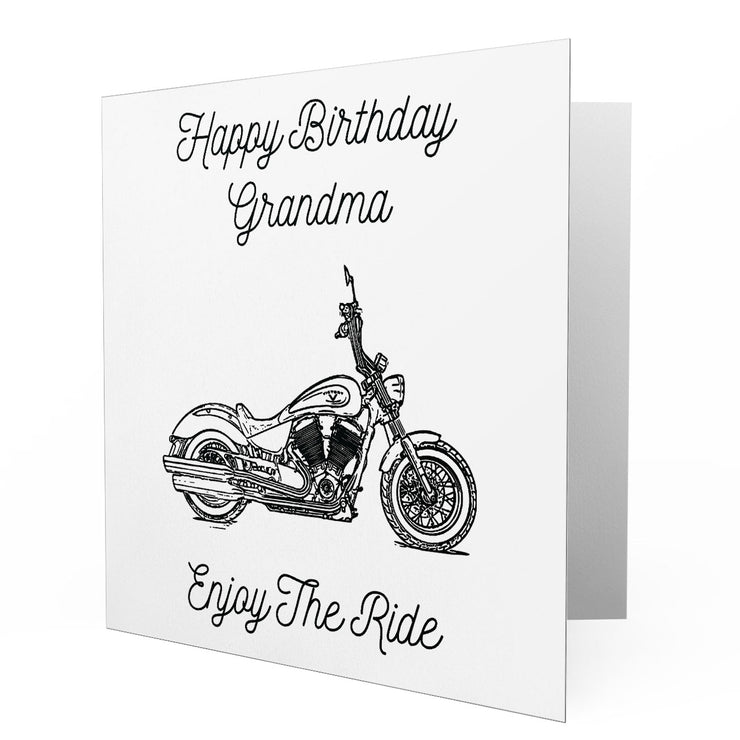 Jaxon Lee - Birthday Card for a Victory Highball Motorbike fan