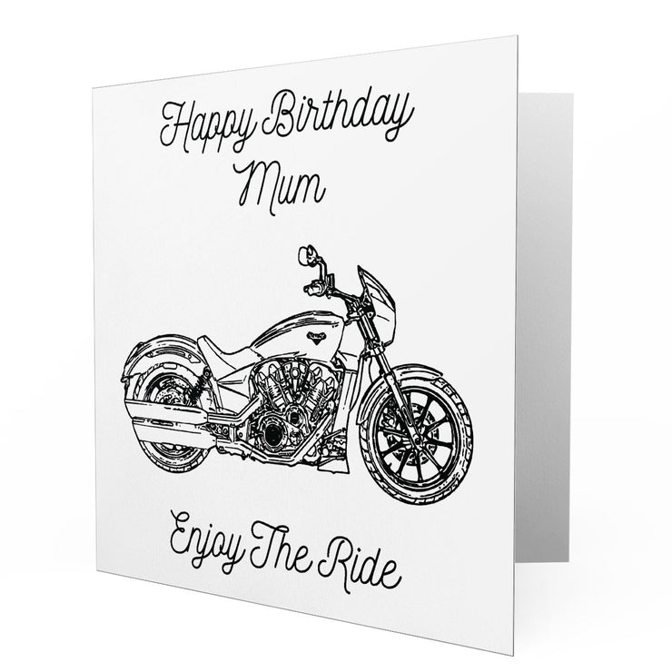 Jaxon Lee - Birthday Card for a Victory Octane Motorbike fan