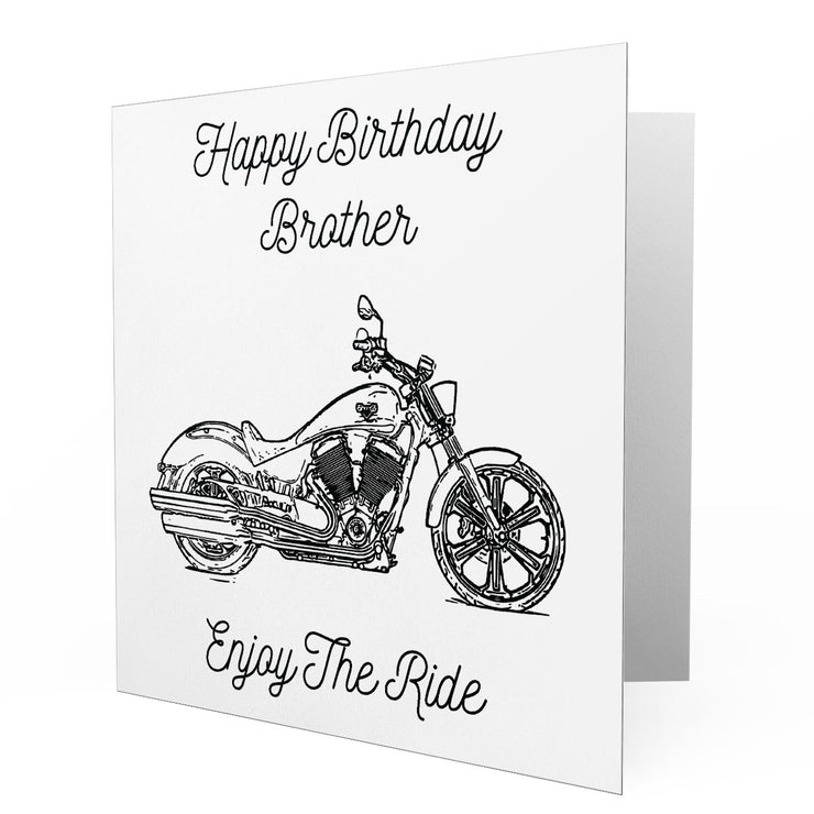 Jaxon Lee - Birthday Card for a Victory Vegas 8 Ball Motorbike fan