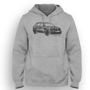 JL Illustration For A Volkswagen Tiguan Motorcar Fan Hoodie