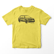 JL Illustration For A Volkswagen Tiguan Motorcar Fan T-shirt