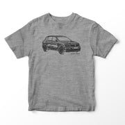 JL Illustration For A Volkswagen Tiguan Motorcar Fan T-shirt