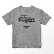 JL Basic Illustration for a Volkswagen Tiguan Motorcar fan T-shirt