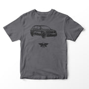 JL Basic Illustration for a Volkswagen Tiguan Motorcar fan T-shirt