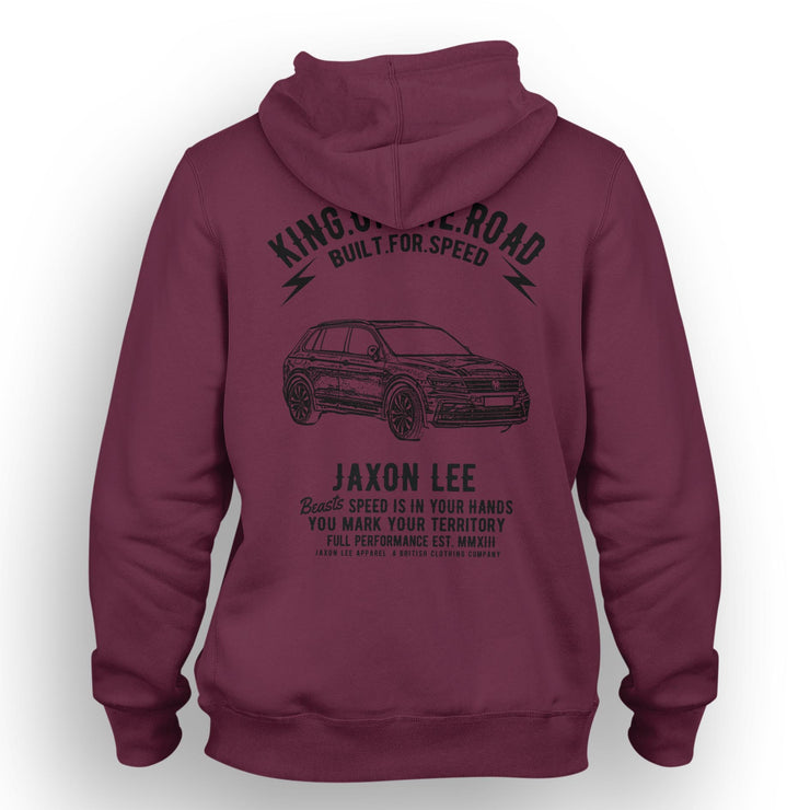 JL King Art Hood aimed at fans of Volkswagen Tiguan Motorcar