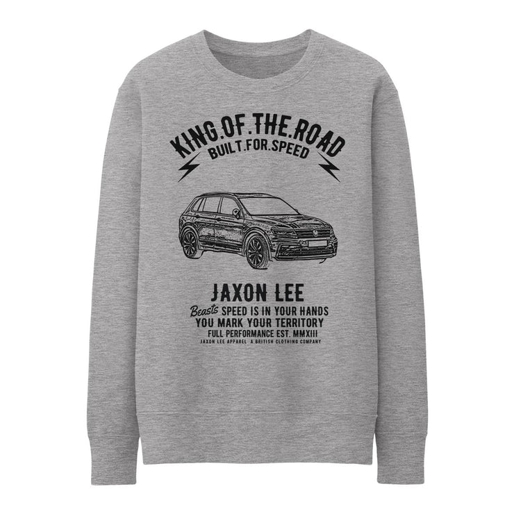 JL King Illustration for a Volkswagen Tiguan Motorcar fan Jumper