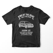 JL King Illustration for a Volkswagen Tiguan Motorcar fan T-shirt