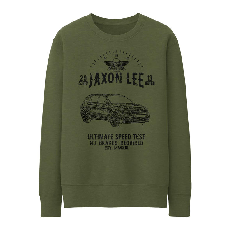 JL Speed Illustration for a Volkswagen Tiguan Motorcar fan Jumper