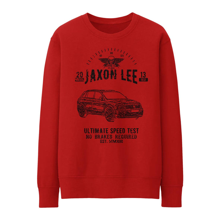 JL Speed Illustration for a Volkswagen Tiguan Motorcar fan Jumper