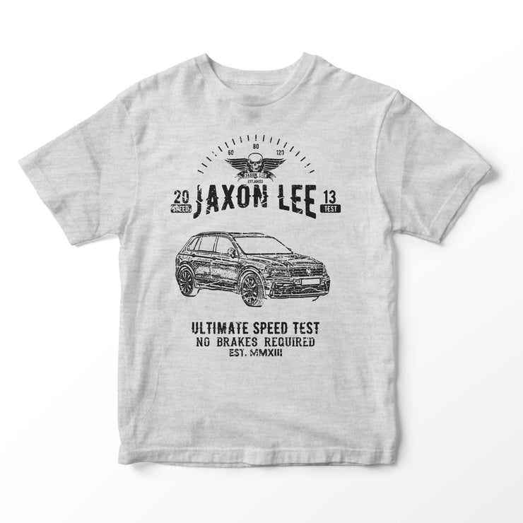 JL Speed Illustration for a Volkswagen Tiguan Motorcar fan T-shirt