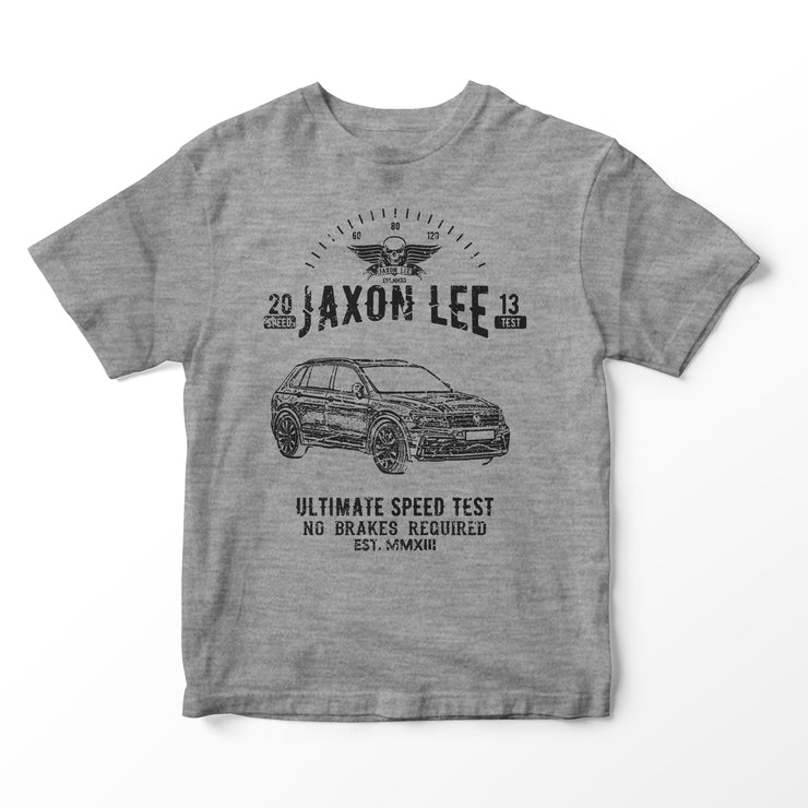 JL Speed Illustration for a Volkswagen Tiguan Motorcar fan T-shirt