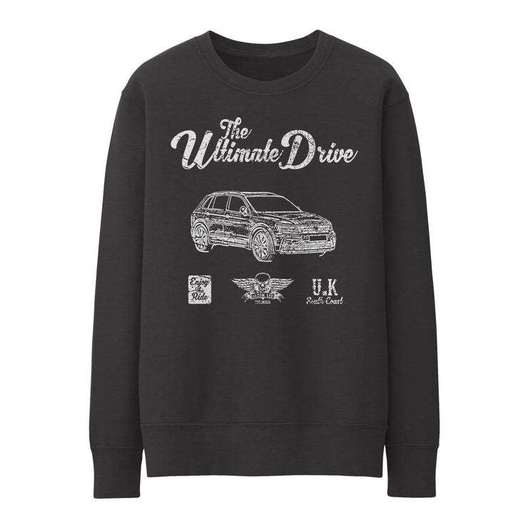 JL Ultimate Illustration for a Volkswagen Tiguan Motorcar fan Jumper