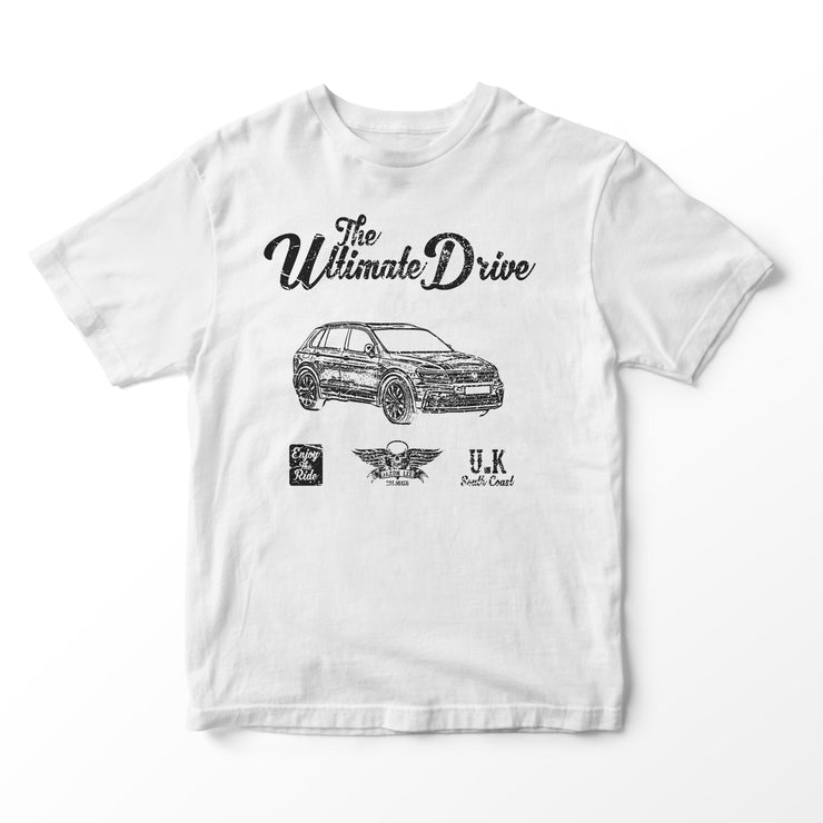 JL Ultimate Illustration for a Volkswagen Tiguan Motorcar fan T-shirt