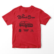 JL Ultimate Illustration for a Volkswagen Tiguan Motorcar fan T-shirt