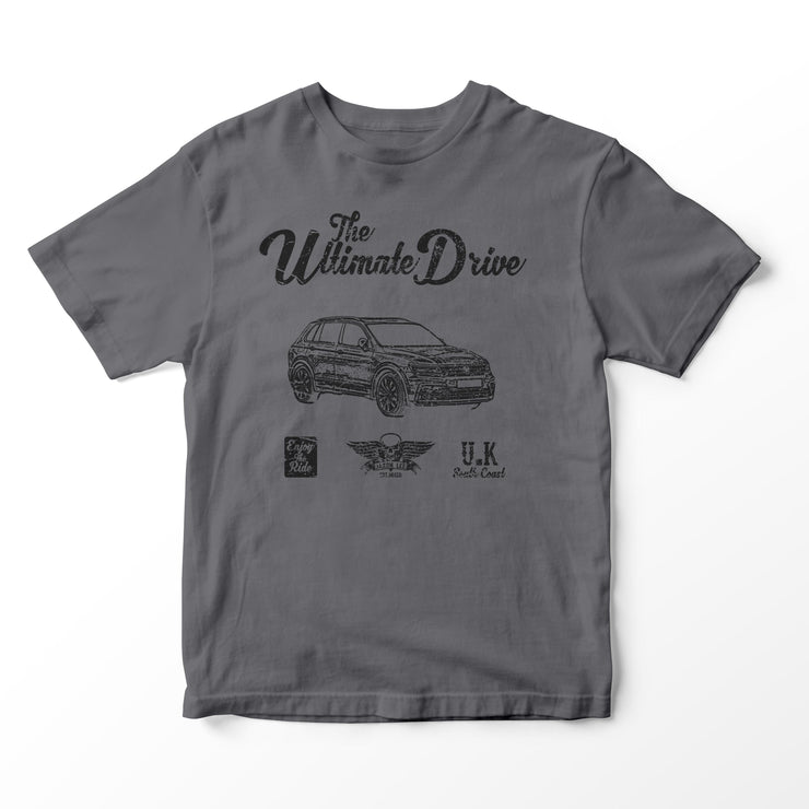 JL Ultimate Illustration for a Volkswagen Tiguan Motorcar fan T-shirt