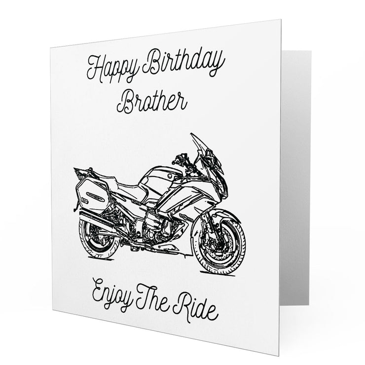 Jaxon Lee - Birthday Card for a Yamaha FJR1300 v2 Motorbike fan