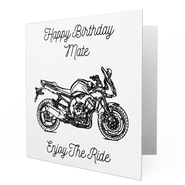 Jaxon Lee - Birthday Card for a Yamaha FZ1 2013 Motorbike fan