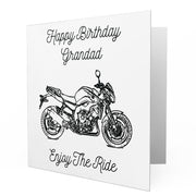 Jaxon Lee - Birthday Card for a Yamaha FZ8 2013 Motorbike fan
