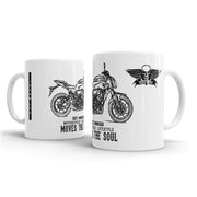JL Illustration For A Yamaha MT07 2016 Motorbike Fan – Gift Mug