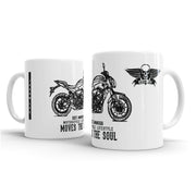 JL Illustration For A Yamaha MT07 Motornike Fan – Gift Mug