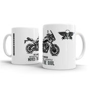 JL Illustration For A Yamaha MT09 Tracer Motorbike Fan – Gift Mug