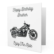 Jaxon Lee - Birthday Card for a Yamaha Midnight Star Motorbike fan