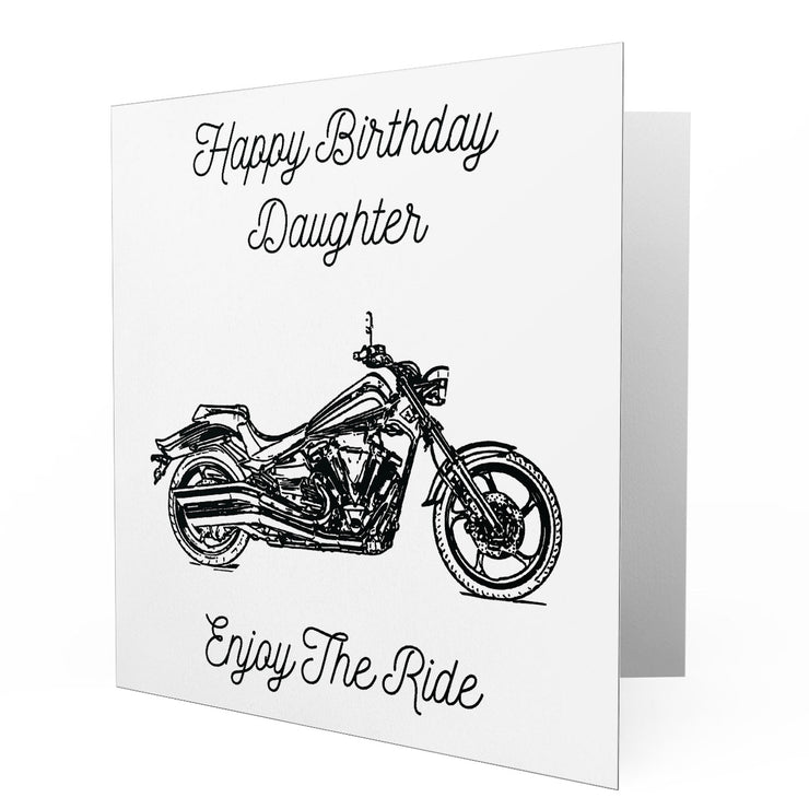 Jaxon Lee - Birthday Card for a Yamaha Midnight Star Motorbike fan