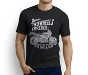 RH Illustration For A Yamaha RD 350 LC Motorbike Fan T-shirt - Jaxon lee