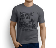 RH Illustration For A Yamaha RD500 YPVS LC Motorbike Fan T-shirt - Jaxon lee