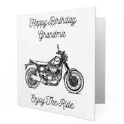 Jaxon Lee - Birthday Card for a Yamaha SCR950 2017 Motorbike fan