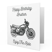 Jaxon Lee - Birthday Card for a Yamaha SR400 2017 Motorbike fan